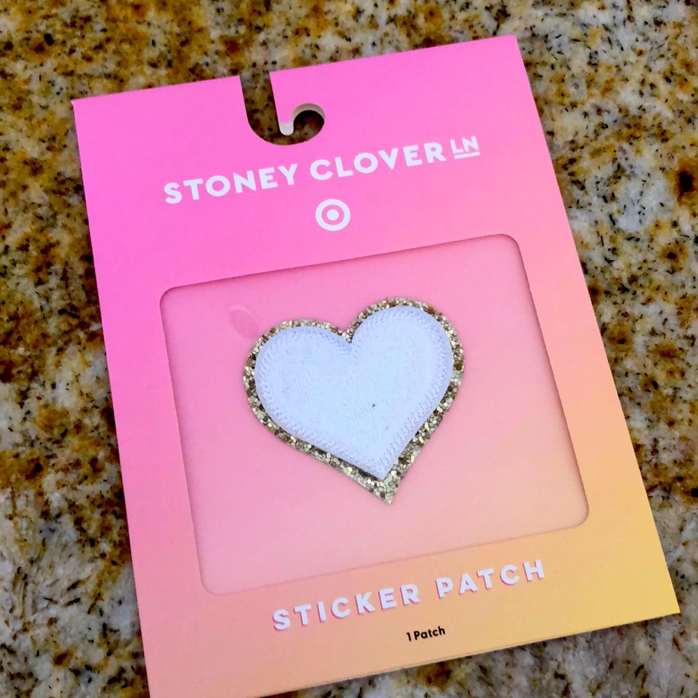 💗💗💗- Stoney Clover Lane x Target White Heart Patch